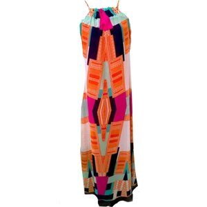 Brand New Emma & Michele Colourful Printed Maxi Dress
